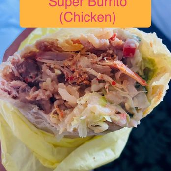 La Playa Taco Shop - Super Chicken Burrito - really tasty, would recommend! - Tacos Near Me - San Diego, California La Playa Taco Shop - Super Chicken Burrito - really tasty, would recommend! - Tacos Near Me - San Diego, California