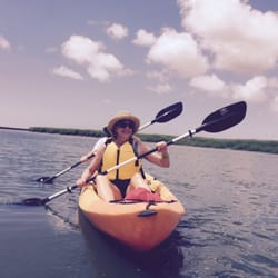 North Island Surf & Kayak - Our family of 11, from 3 to 70, had a great time on our kayak tour. We saw dolphins and they were very close to the kayaks.
