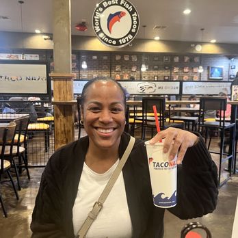 Taco Nazo - Enjoying refreshing horchata drink - Mexican Near Me - Bellflower, California Taco Nazo - Enjoying refreshing horchata drink - Mexican Near Me - Bellflower, California
