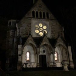 Immanuelkirche - ...,Abendstimmung ...