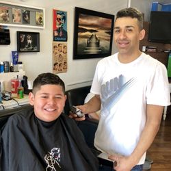 Badabing Barbershop - One of my regulars that i took from the competition in town.