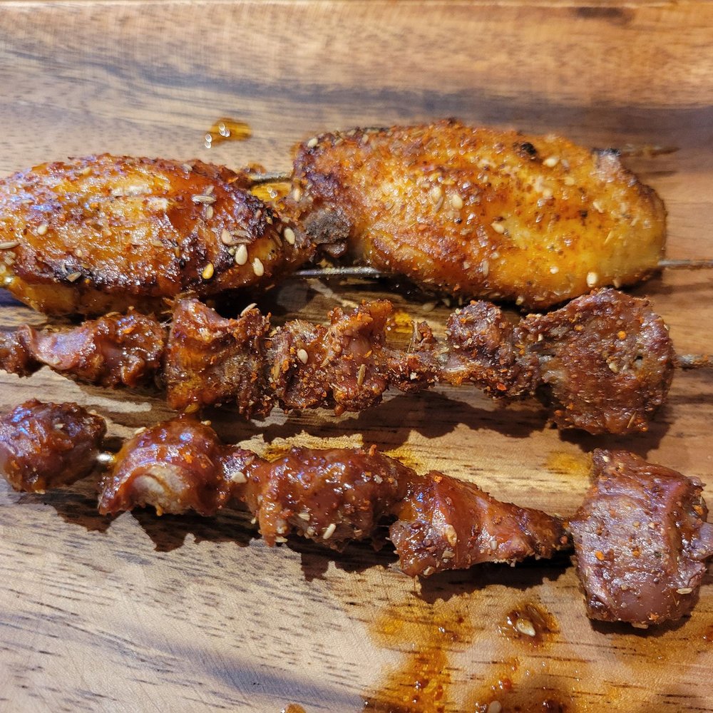 Volcano Skewer House - Chicken wings and gizzard - Barbeque Near Me - Honolulu, Hawaii Volcano Skewer House - Chicken wings and gizzard - Barbeque Near Me - Honolulu, Hawaii