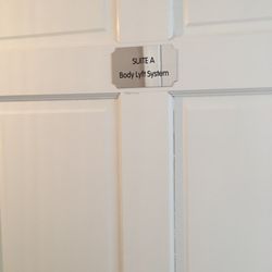 Body Lyft System - Cary - Door to the Suite
