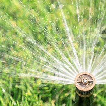 CCH Lawn Care - a sprinkler spraying water on a lawn - Landscaping Near Me