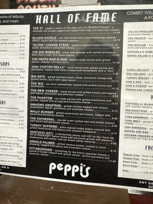 Menu photo 2 Peppi's Pittsburgh, PA