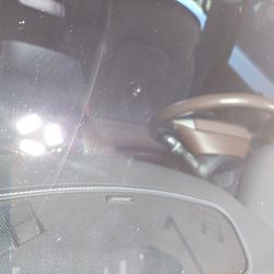 After: Can barely see the "scar" left in the glass.