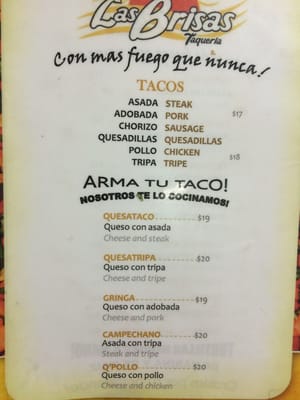Menu photo 4 Las Brisas Taqueria Ensenada, BCN Menu photo 4 Las Brisas Taqueria Ensenada, BCN