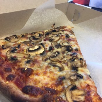 Fairfield Pizza - Mushroom slice - Italian Near Me - Cos Cob, Connecticut
