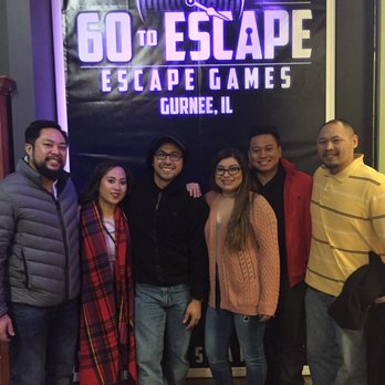 60 to Escape - Celebrated a friend and my husband's birthday by doing an escape room! - Escape Games Near Me - Gurnee, Illinois 60 to Escape - Celebrated a friend and my husband's birthday by doing an escape room! - Escape Games Near Me - Gurnee, Illinois