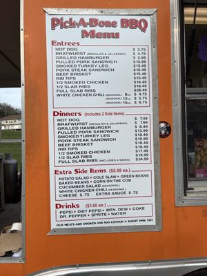 Menu photo 1 Pick-A-Bone Fenton, MO Menu photo 1 Pick-A-Bone Fenton, MO