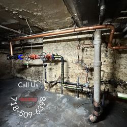 Maxwell Plumb Mechanical - New 3" and 1" backflows. Another hard day's work that was well done!