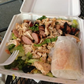 Zunzi's - Chicken and sausage salad - Sandwiches Near Me - Savannah, Georgia Zunzi's - Chicken and sausage salad - Sandwiches Near Me - Savannah, Georgia