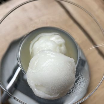 Aromi - Lemon sorbet with a shot of limoncello - Italian Near Me - Brooklyn, New York
