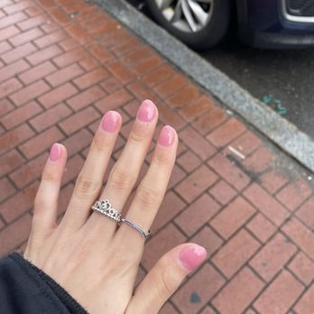 Femi Nails - I believe this was dip 232 color - Nail Salons Near Me - Waltham, Massachusetts
