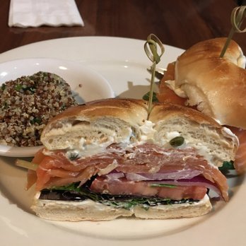 Copperbarn Coffeebar & Eatery - Smoked Salmon Sandwich was a WOW! I ordered quinoa tabouli but it was just plain quinoa . Still tasty. - Coffee & Tea Near Me - Middletown, New York Copperbarn Coffeebar & Eatery - Smoked Salmon Sandwich was a WOW! I ordered quinoa tabouli but it was just plain quinoa . Still tasty. - Coffee & Tea Near Me - Middletown, New York