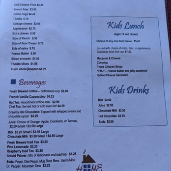 Home Cookin' Cafe - Sides and Beverages - Breakfast & Brunch Near Me - Arvada, Colorado Home Cookin' Cafe - Sides and Beverages - Breakfast & Brunch Near Me - Arvada, Colorado