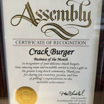 Crack - Burgers Near Me - Long Beach, California Crack - Burgers Near Me - Long Beach, California