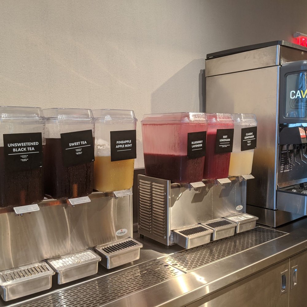 CAVA - Main root soda machine - Mediterranean Near Me - Charlotte, North Carolina CAVA - Main root soda machine - Mediterranean Near Me - Charlotte, North Carolina