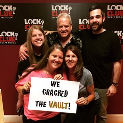 Lock & Clue Escape Rooms - We cracked the vault!!