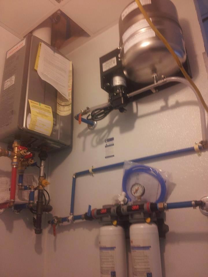 Slide of DeFinis Plumbing and Heating