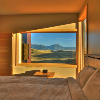 Erik's Ranch - Views of the Absaroka Mountains from the second bedroom in the guesthouse. - Resorts Near Me - Livingston, Montana Erik's Ranch - Views of the Absaroka Mountains from the second bedroom in the guesthouse. - Resorts Near Me - Livingston, Montana
