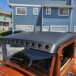 Jacinto's Wraps - Top done in matte black.