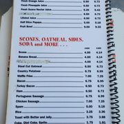 Photo of Bogart's Cafe - Honolulu, HI, United States. The menu as of November 25, 2022. Note: cash prices on the left &amp; credit card prices on the right.