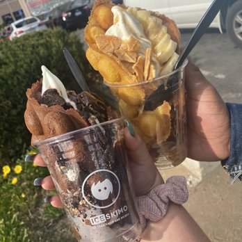 Iceskimo - waffle ice cream Cookie Monster - Ice Cream & Frozen Yogurt Near Me - San Diego, California Iceskimo - waffle ice cream Cookie Monster - Ice Cream & Frozen Yogurt Near Me - San Diego, California