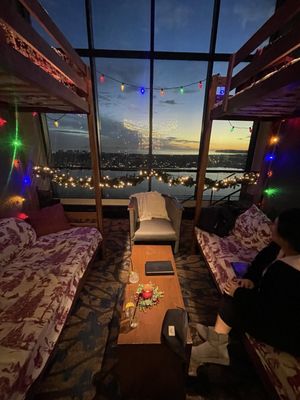 Top of the Hyatt by null