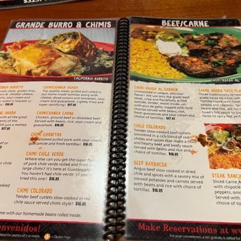 Guadalajara's - Menu - Mexican Near Me - Tucson, Arizona Guadalajara's - Menu - Mexican Near Me - Tucson, Arizona