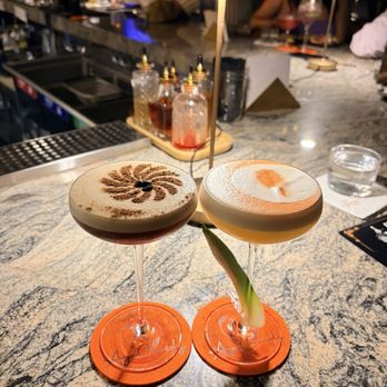 Aye Candy - Espresso Flor Martini and Gold Escalade - Speakeasies Near Me - Houston, Texas