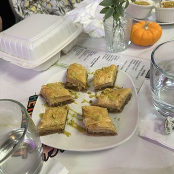 Dvine Mediterranean Experience - Long Beach - Dessert  Baklava - Mediterranean Near Me - Long Beach, California