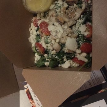 The Bistro @ Courtyard by Marriott - Mediterranean green bowl salad with grilled chicken - New American Near Me - Cranbury Township, New Jersey The Bistro @ Courtyard by Marriott - Mediterranean green bowl salad with grilled chicken - New American Near Me - Cranbury Township, New Jersey