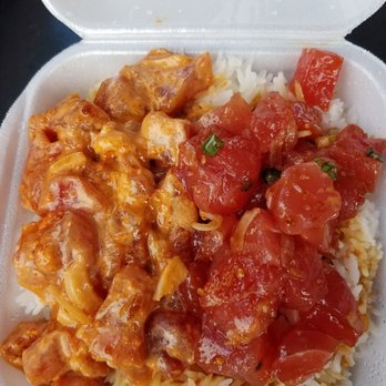 Ono Seafood - Spicy Ahi & Wasabi Ahi - Seafood Near Me - Honolulu, Hawaii