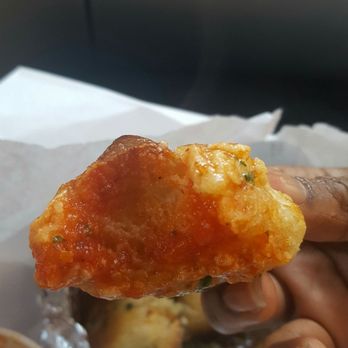 Vincent & Andrea's - Dipped in marinara! Yum - Pizza Near Me - Jamaica, New York Vincent & Andrea's - Dipped in marinara! Yum - Pizza Near Me - Jamaica, New York