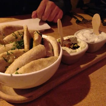 Lola - Pistachio spread and tatziki - Greek Near Me - Seattle, Washington Lola - Pistachio spread and tatziki - Greek Near Me - Seattle, Washington