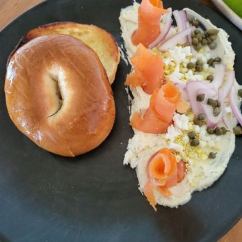 Pescado - Bagel and lox - American Near Me - Rosemary Beach, Florida Pescado - Bagel and lox - American Near Me - Rosemary Beach, Florida