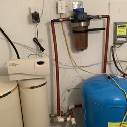 Culligan - Added Culligan water filter in line to remove sediment from well water.