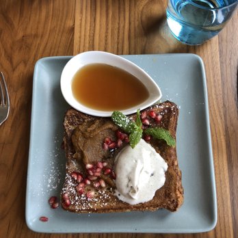 The Conservatory - Pumpkin French toast - New American Near Me - Half Moon Bay, California The Conservatory - Pumpkin French toast - New American Near Me - Half Moon Bay, California