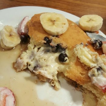 Denny's - It's not even the middle of the pancakes that's uncooked it's all of it. - Diners Near Me - San Dimas, California