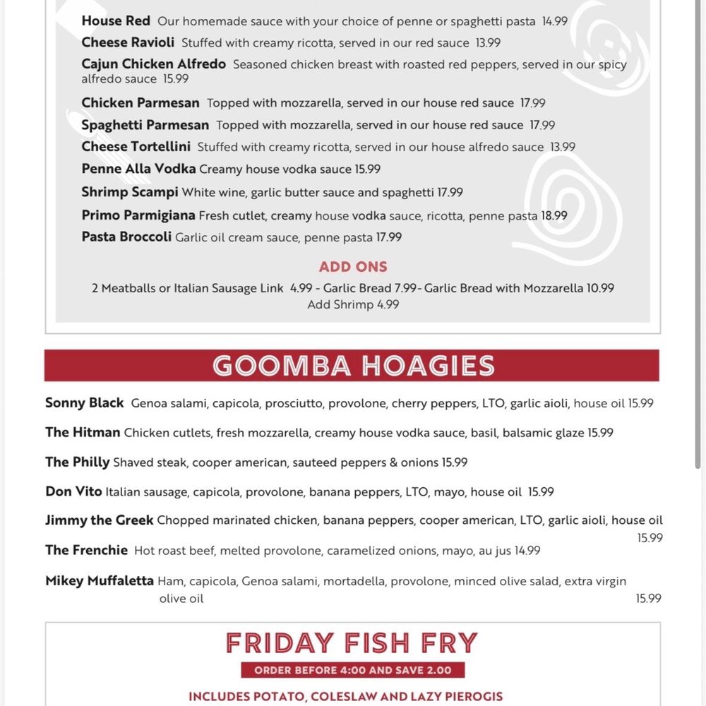 Sonny Red's - Pizza Near Me - Lackawanna, New York