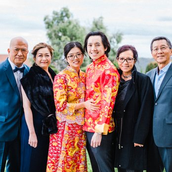 Brides By Lydia - Portraits with both parents. Photo credit: Hazel Photo (San Francisco, CA) - Makeup Artists Near Me