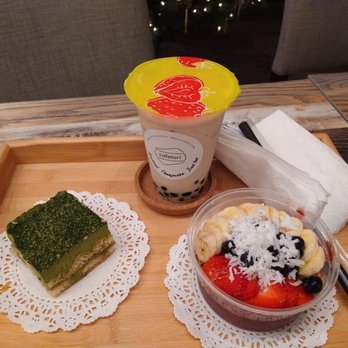 Cafe Tori - Matcha Cheesecake, Tori Acai Bowl, Vanilla Milk Tea - Desserts Near Me - Bakersfield, California