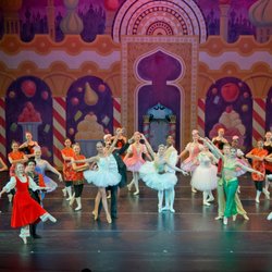Repertory Ballet Academy - Dancers performing in RDT's Nutcracker at Miller Symphony Hall.