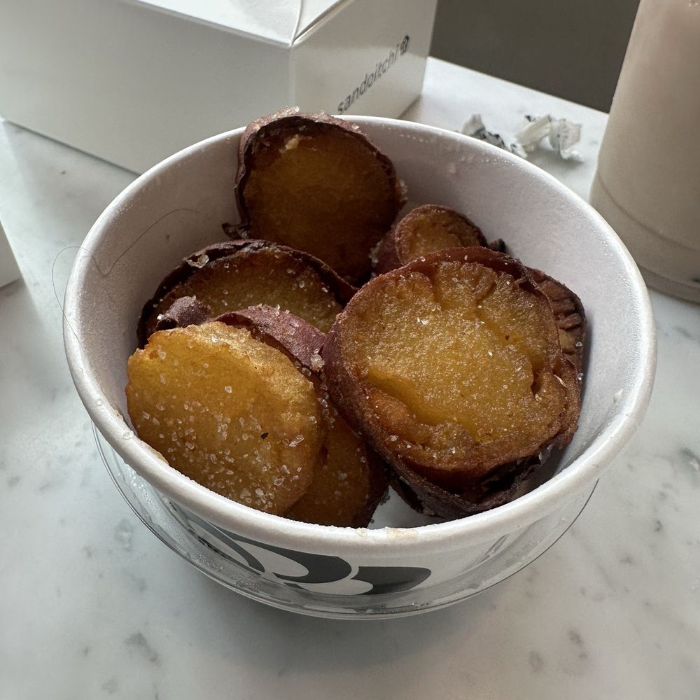 Sandoitchi - CRISPY JAPANESE SWEET POTATOES - Japanese Near Me - Dallas, Texas Sandoitchi - CRISPY JAPANESE SWEET POTATOES - Japanese Near Me - Dallas, Texas
