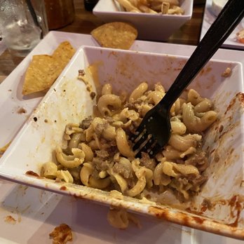 Toro Burger Bar - Hang Over Mac & Cheese basically really expensive hamburger helper. - Gastropubs Near Me - El Paso, Texas Toro Burger Bar - Hang Over Mac & Cheese basically really expensive hamburger helper. - Gastropubs Near Me - El Paso, Texas