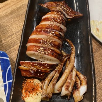 Kiraku - Whole grilled squid - Tapas/Small Plates Near Me - Berkeley, California Kiraku - Whole grilled squid - Tapas/Small Plates Near Me - Berkeley, California