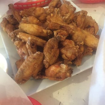 Hot Wings Cafe - Order of 50 wings, well done. Asked for sauce on the side. - Chicken Wings Near Me - Glendale, California