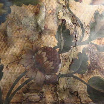 Chateau-sur-Mer - Close-up of leather wall covering - Landmarks & Historical Buildings Near Me - Newport, Rhode Island Chateau-sur-Mer - Close-up of leather wall covering - Landmarks & Historical Buildings Near Me - Newport, Rhode Island
