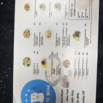 White Bear Restaurant - Menu - Noodles Near Me - Great Neck, New York White Bear Restaurant - Menu - Noodles Near Me - Great Neck, New York